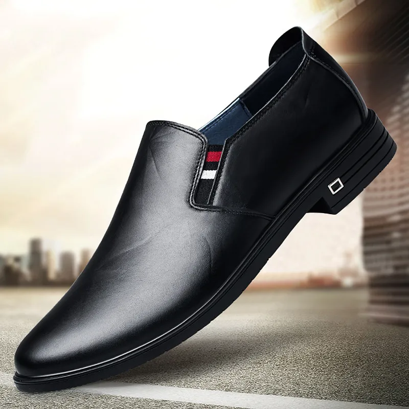 18vプリアンプ 高級lofers男性本革スリップ男男性の車の運転靴イタリアファッション黒のドレス靴男 超コンパクト設計 Men S Shoes Www Celpan Com Br