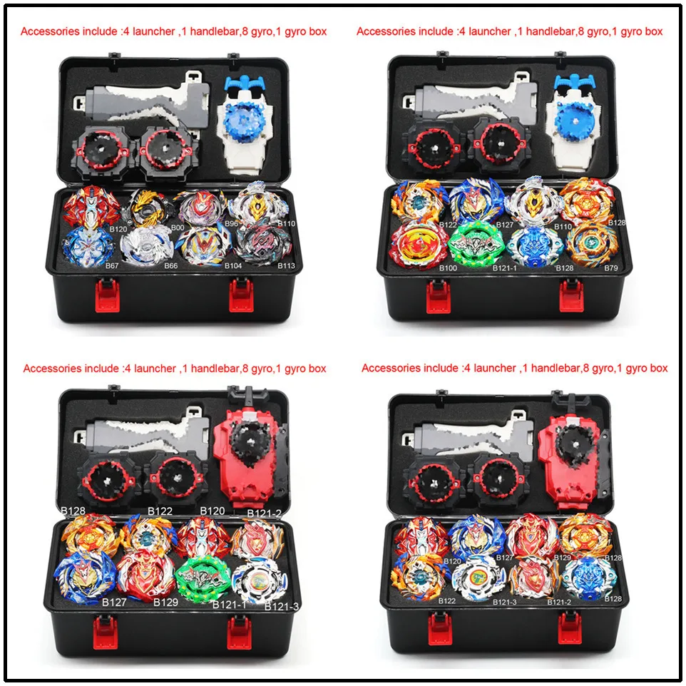 

Hot Sales Spinner Set Combination CHILDREN'S Toy Gift Packs 8-Spinner And Transmitter Handle