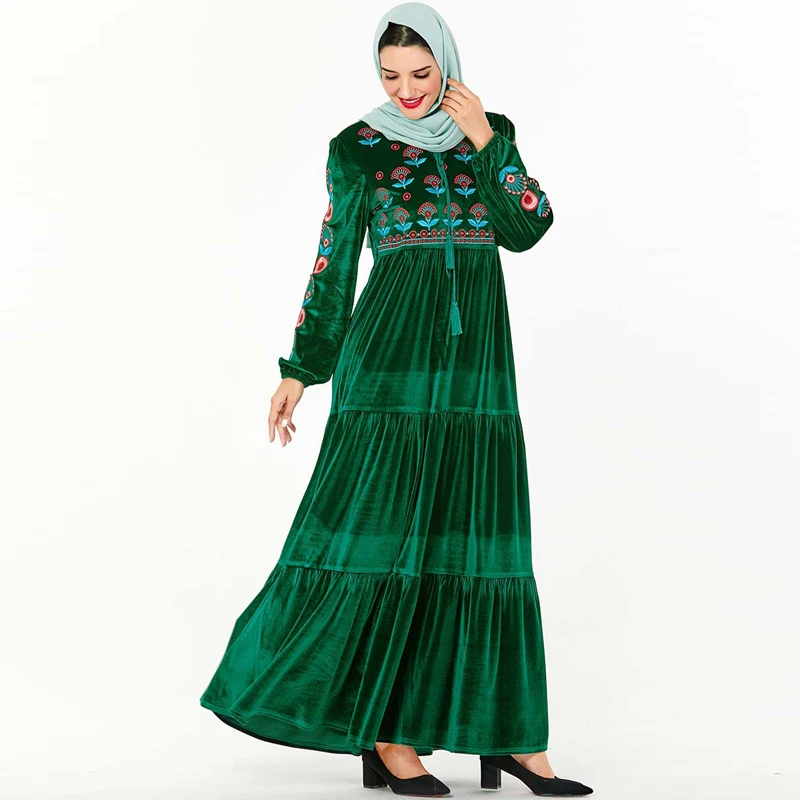 Большие размеры Vestido Longo зимнее длинное бархатное черное платье женские одеяния женские платья vestidos robe Longue Femme Elbise