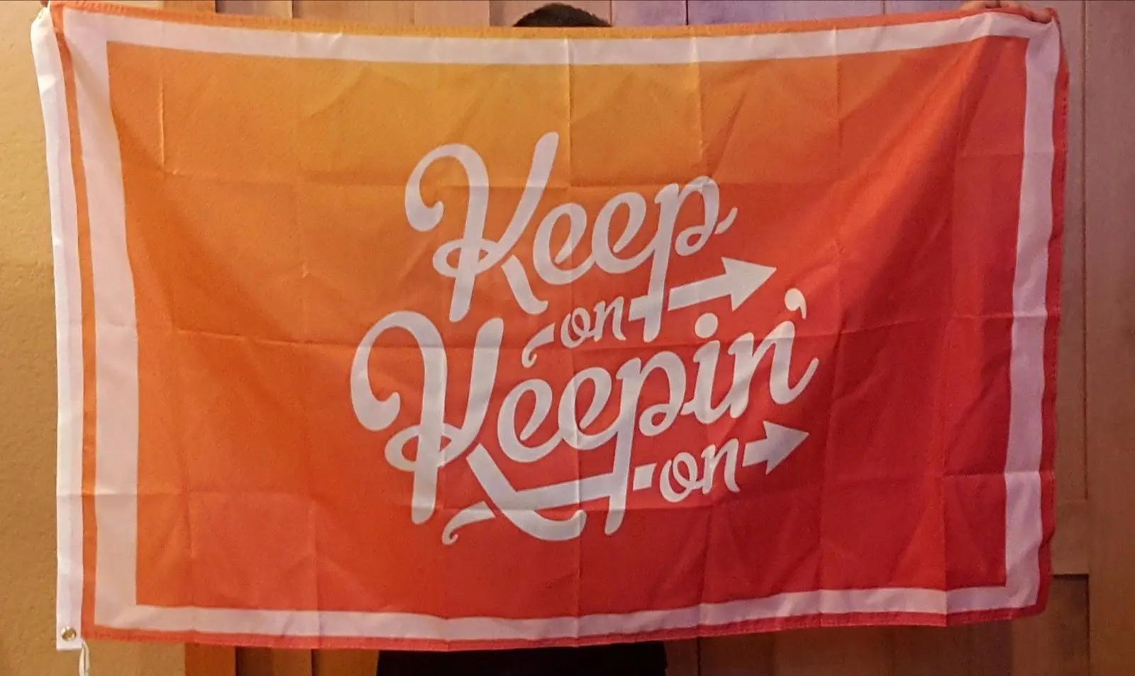 3ft x 5ft 3x5ftKeep on Keepin Новинка флаг баннер Корона пляж Joe Dirt Keeping принт баннер, флаг из полиэстера Размер 150*90 см