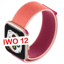 IWO 12 Bluetooth Смарт-часы Full Touch Спортивные Смарт-часы для Apple iOS Android сердечного ритма ЭКГ IP68 Водонепроницаемый IWO11 IWO10 IWO9