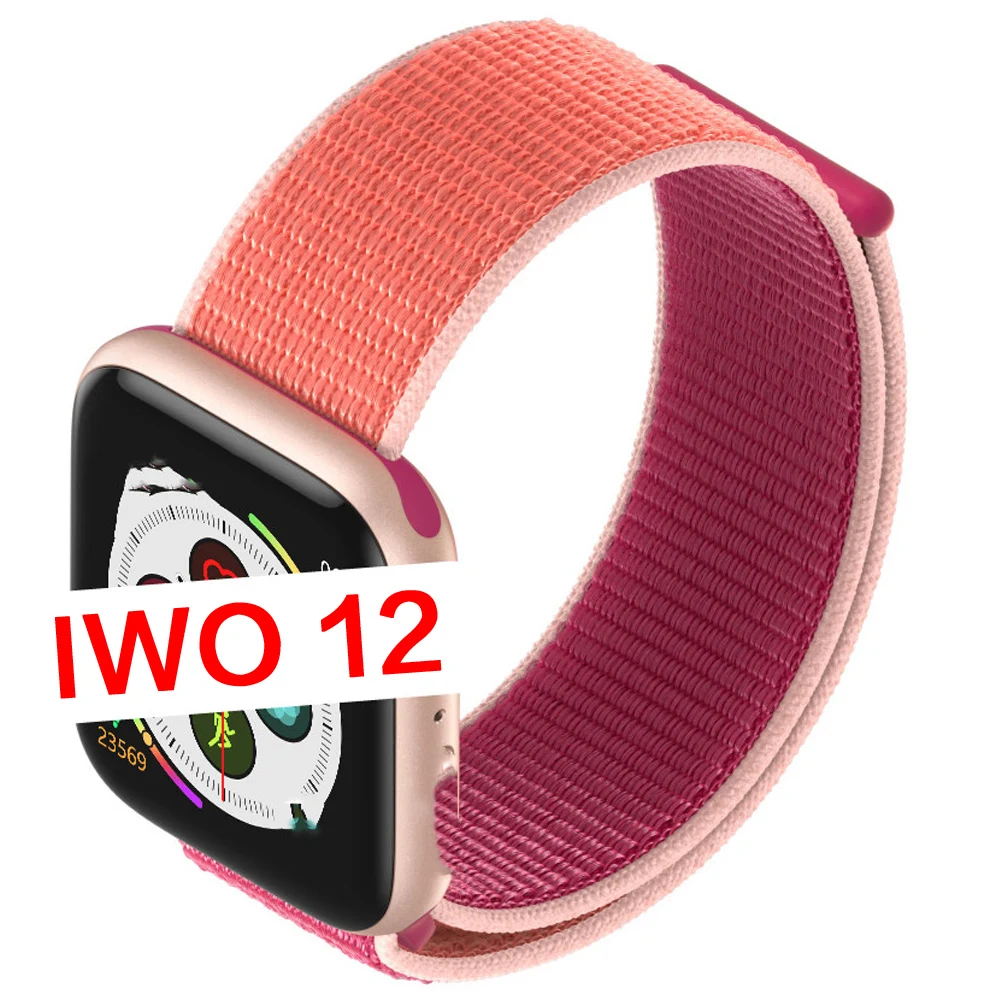 

IWO 12 Bluetooth Smart Watch Full Touch Sports SmartWatch For Apple iOS Android Heart Rate ECG IP68 Waterproof IWO11 IWO10 IWO9