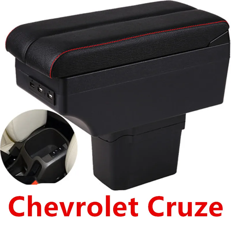Для Chevrolet Cruze подлокотник коробка центральный магазин содержание коробка для хранения интерьер автомобиля-Стайлинг Аксессуары