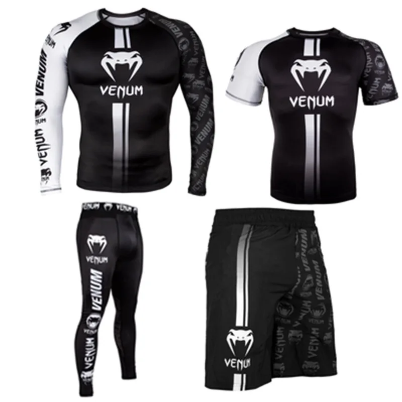 

T shirt sportwear mens MMA TRUNKS Sublimated print bjj boxing rashguard jiu jitsu gi rash guard breathable muay free ship
