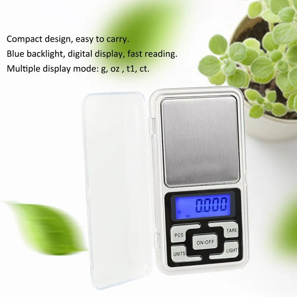 200g/0.01g Mini Pocket Size Digital display Pocket Gem Weigh Scale Balance Counting Electronic LCD Display Scale