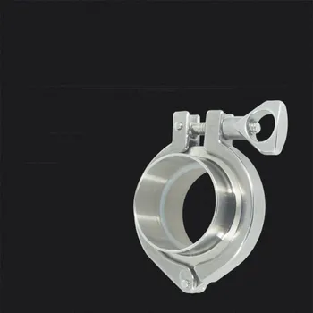 

1 Set Sanitary Coupling with 2* 57mm 2-1/4" OD Sanitary Weld Ferrule + 1*Tri Clamp + 1*PTFE Gasket Stainless Steel SUS SS304