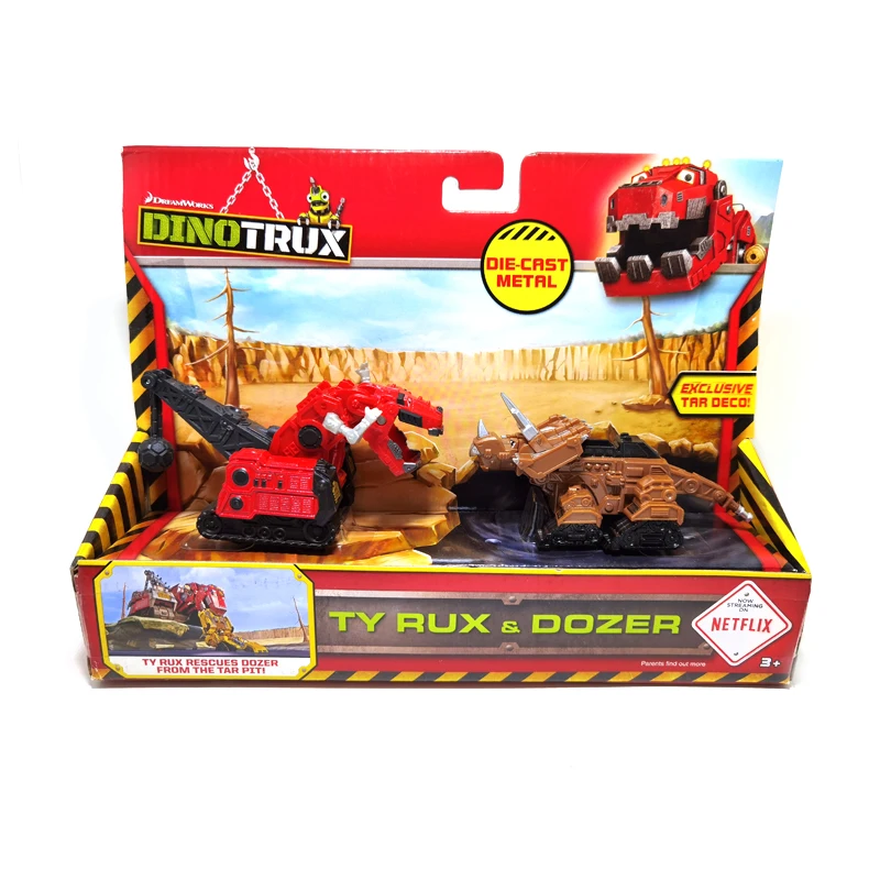 Динозавр Dinotrux грузовик съемный динозавр игрушечный автомобиль мини модели новые