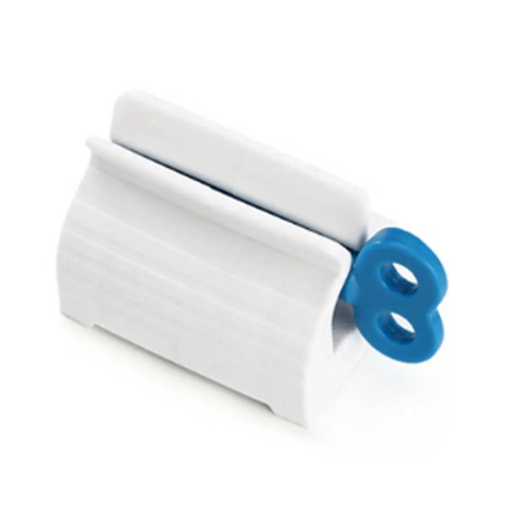 Blue Multifunction Toothpaste Tube Squeezer Squeezer Toothpaste Easy Portable Plastic Dispenser Bathroom accessories sets - Цвет: Blue