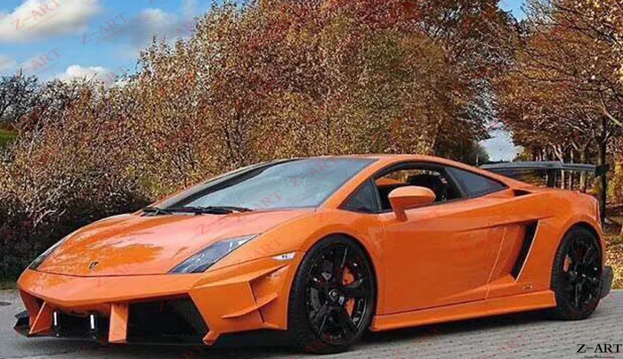 Z-ART для Lamborghini Gallardo LP550 LP560 LP570 передний бампер Тюнинг Комплект для Lamborghini Gallardo ремонт переднего бампера