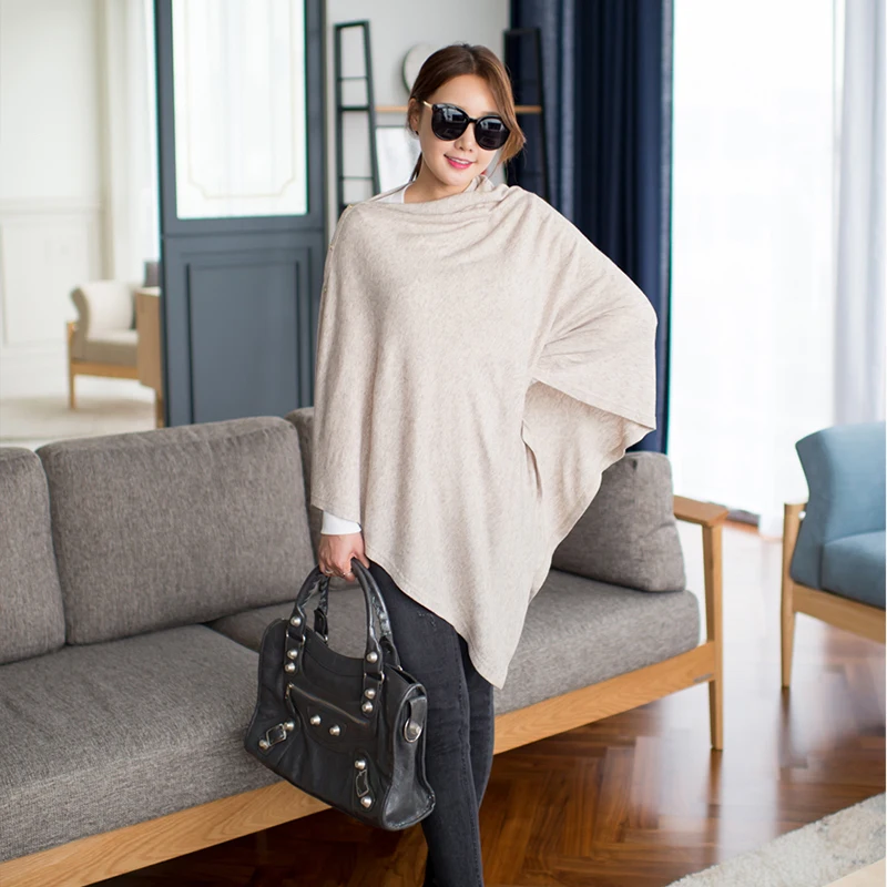

Wardrobe Malfunction-proof Gown for Pregnant Women To Go Out Breast-feeding Shawl Breast-feeding Shawl Breast-feeding Cloths