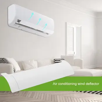 

Retractable Air Conditioning Cover Windshield Anti-wind Shield Air Deflector Anti-Direct Blowing Retractable Multi-Guide Wind