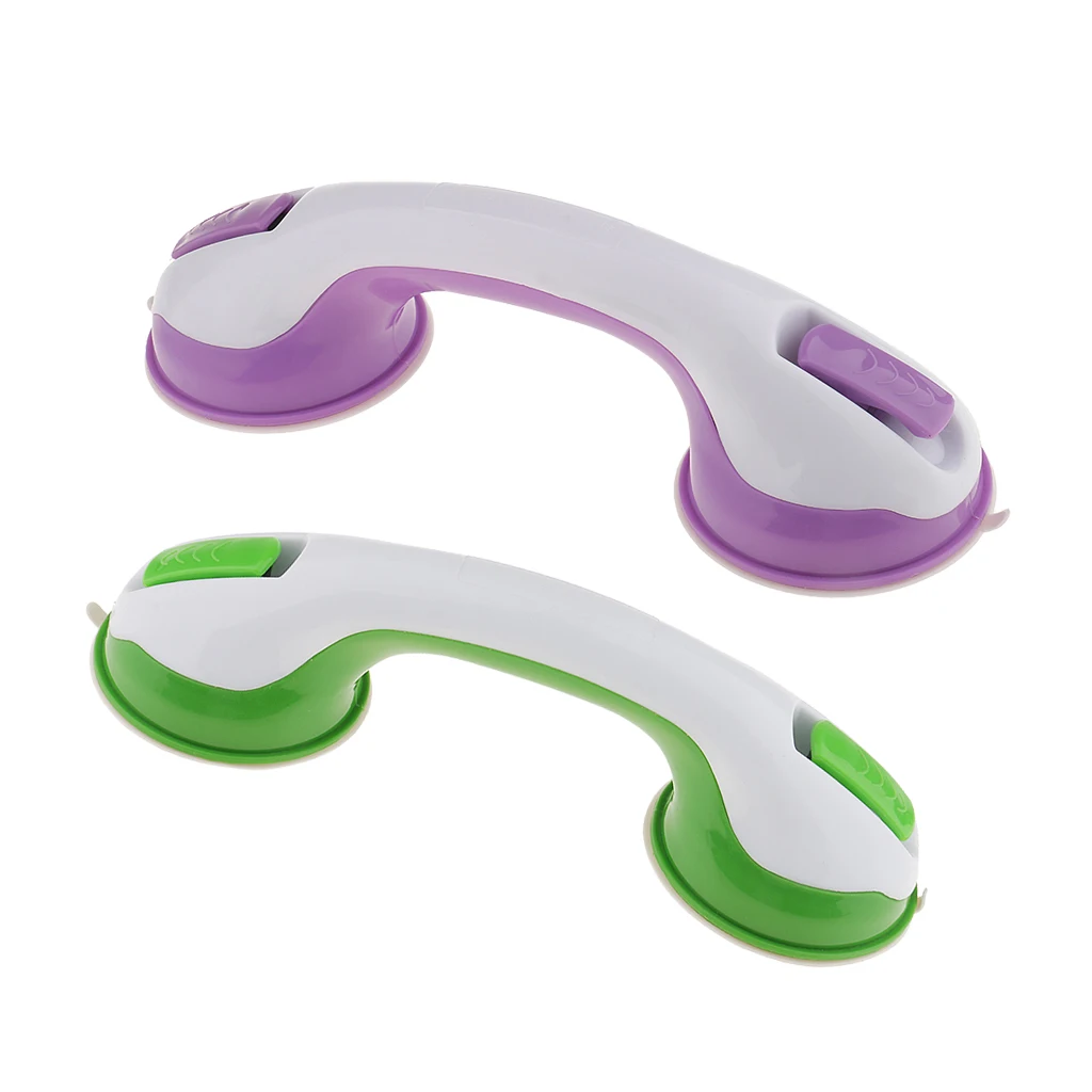 2 pack Suction Bathtub Rail - Bathroom Tub Safety Rail for Elderly, Seniors, Handicap and Disabled - Railing Bath Support