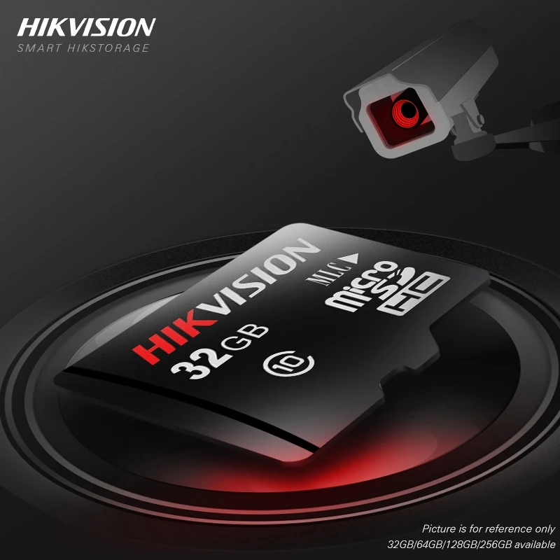 HIKVISION 100% Оригинальный Micro SD карты Class10 TF карта 32/64/128/256GB Max 90 МБ/с. слот для карт