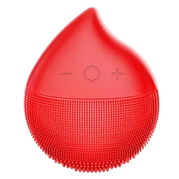 

Electric Silicone Cleansing Instrument Ultrasonic Wash Instrument Pore Cleaner Blackhead Removal Wash Brush