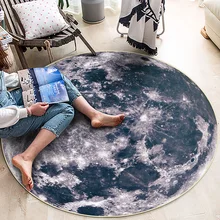 Пестрый круглый ковер для гостиной, плюшевый Пушистый Ковер, домашний декор, мохнатый ковер, ковер для спальни, дивана, журнального столика, мягкий коврик для детской комнаты