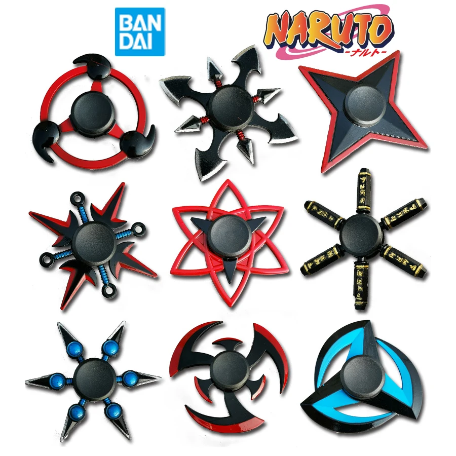 Аниме Наруто сплав Спиннер Kakashi Ninja Shuriken Darts ручной гироскоп игрушки для детей |