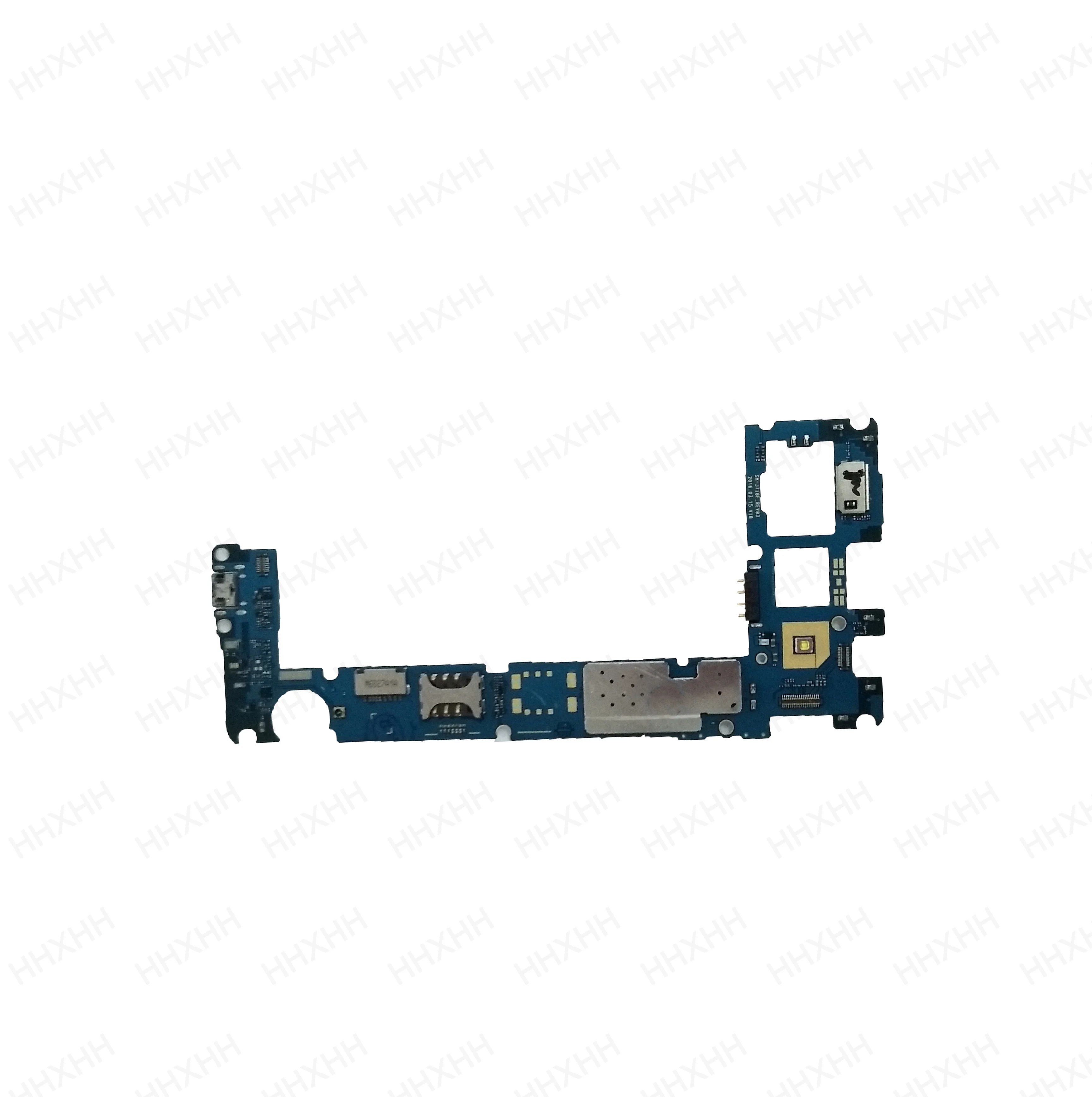 Для samsung Galaxy J7 J710F J710FQ/J710F оригинальная материнская плата разблокированная MB 16gb с чипами одна/две sim-панели Android OS карта