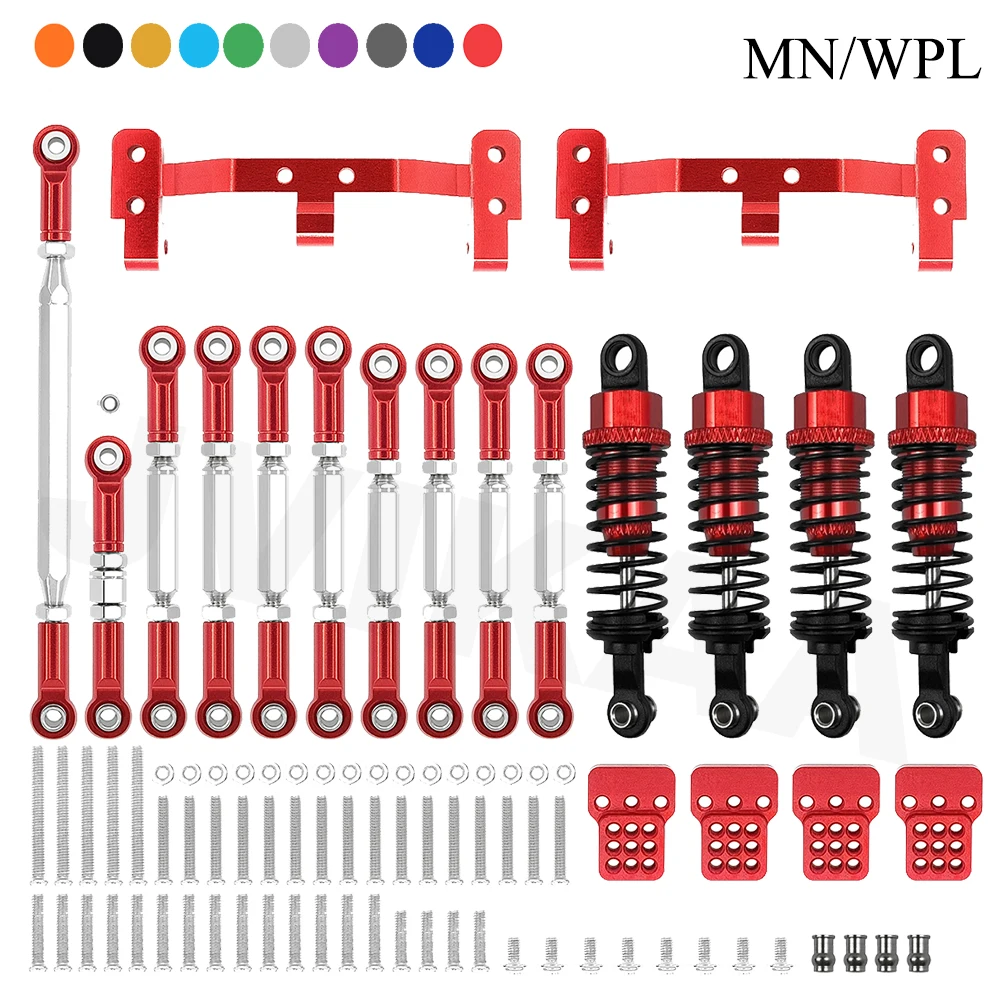 Металлический стержень рулевого управления тяговый набор для моделирования WPL C14