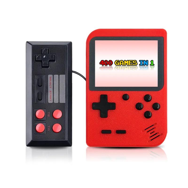 400 игры мини ретро классическая портативная игровая консоль 3 0 дюймов TFT цветной