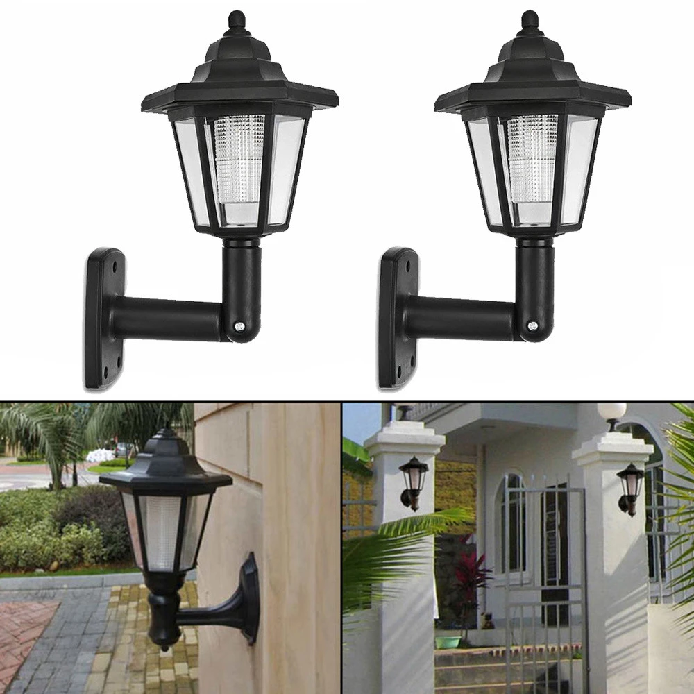 trend Flagermus virksomhed Led Solar Lights Outdoor | Solar Lamp Lights - 2x Solar Power Led Light  Path Wall - Aliexpress