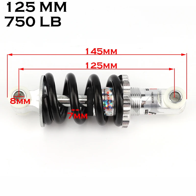 choque de suspensão traseira para 47cc49cc super