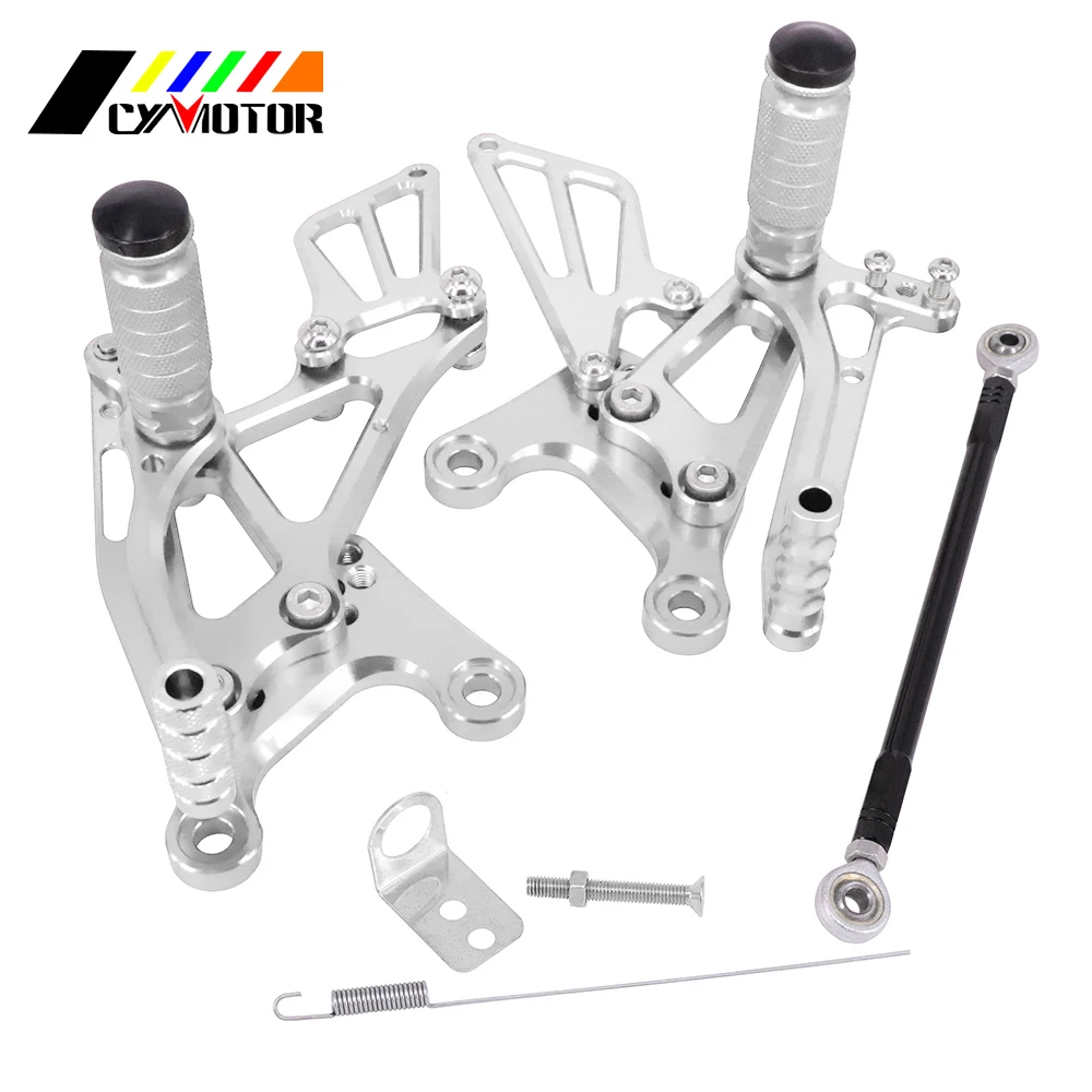 Мотоцикл с ЧПУ Регулируемые подножки для KAWASAKI NINJA ZX6R ZX 6R ZX-6R 2005 2006 2007 2008 05 06 07 08