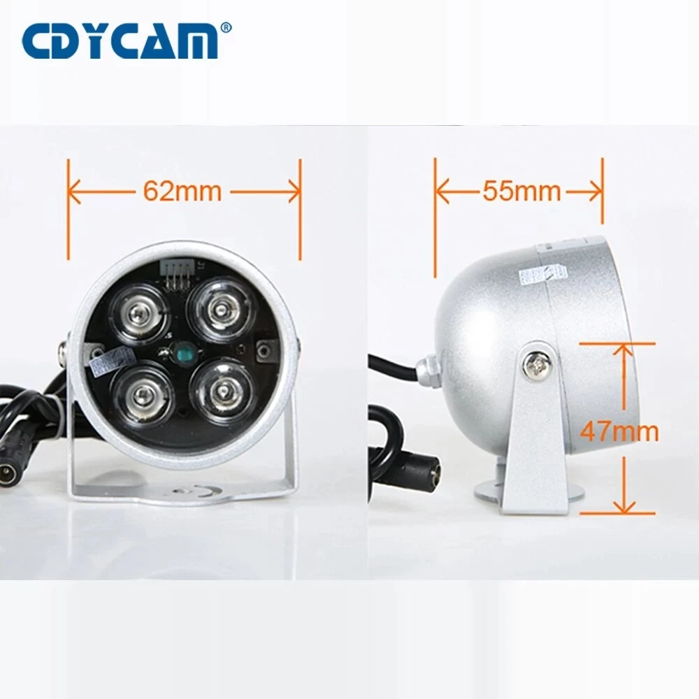 CDYCAM 4 Массив ИК светодиодный осветитель Светильник инфракрасный металлический
