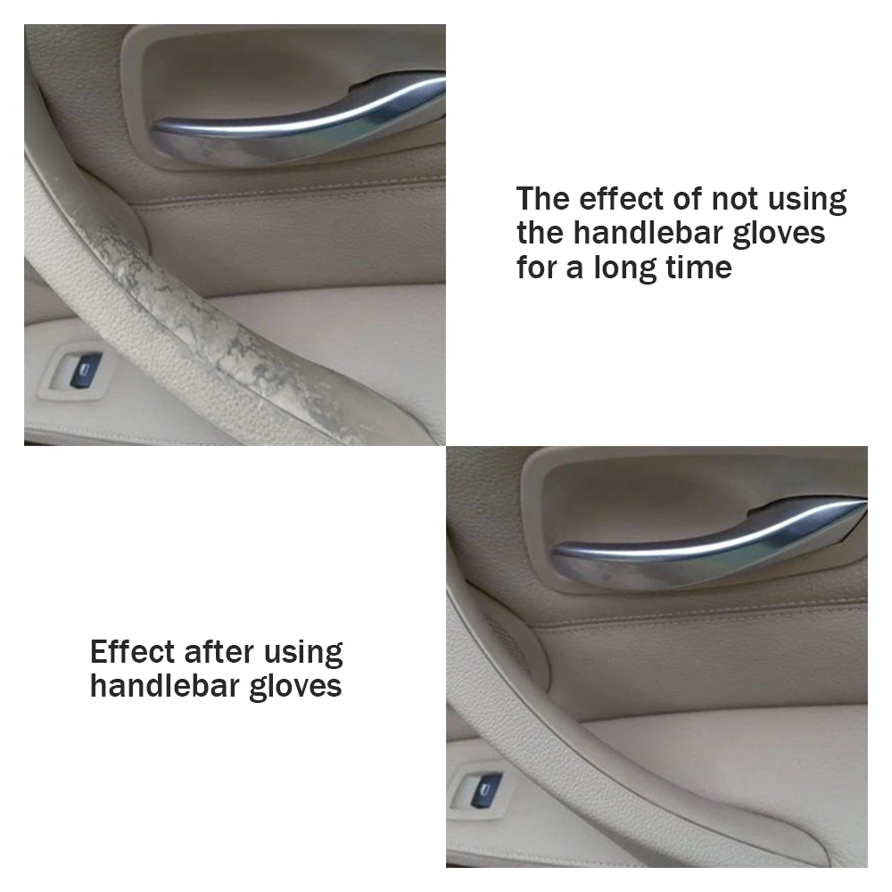 Car Interior Accessories Car Interior Door Handle Cover Soft Plush Armrest Handle Protector Internal Auto Door Handrail Covers Car Roof Holder Protection car interior accessories