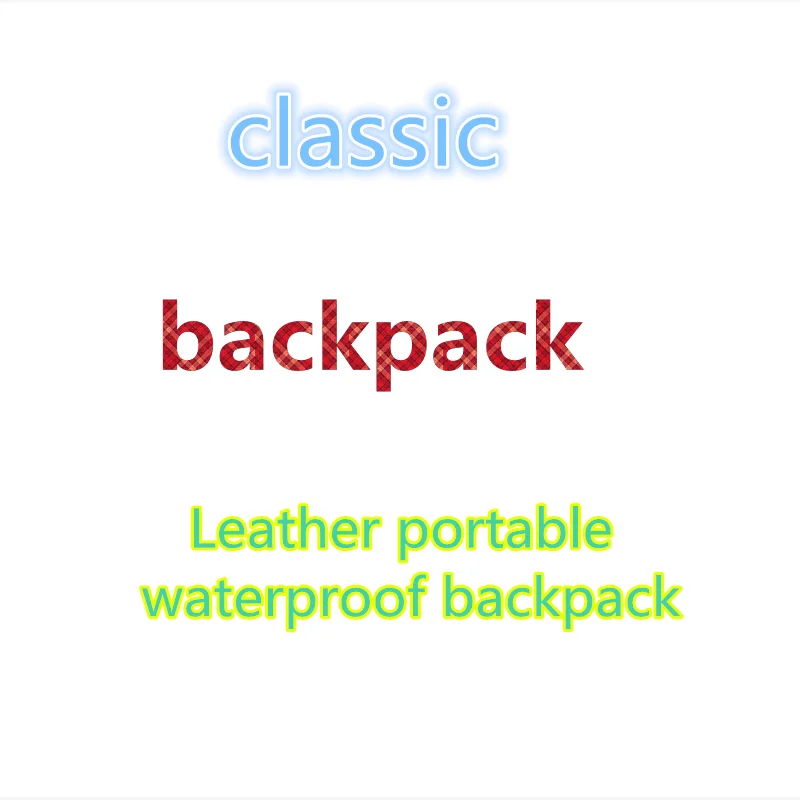 

Fashion Backpack Waterproof Backpack Laptop Backpack Backpack Backpack Youth Backpack Mochilas