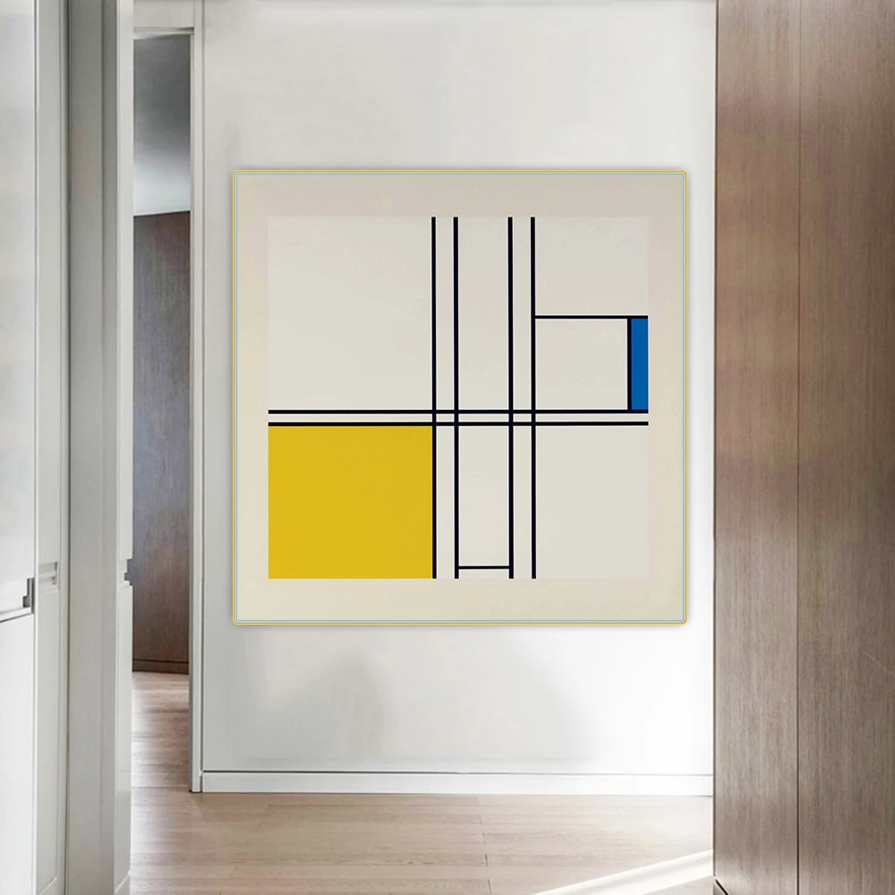 Citon Piet Mondrian 》 New havin: ивей-силлман Inc. 1967 Картина на холсте масляная живопись