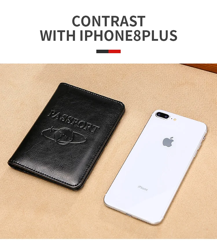 Натуральная кожа, чехлы для паспорта, противоугонные RFID карты, сумка для путешествий, паспорт, защита, посадочный держатель для карт, портативный кошелек для паспорта