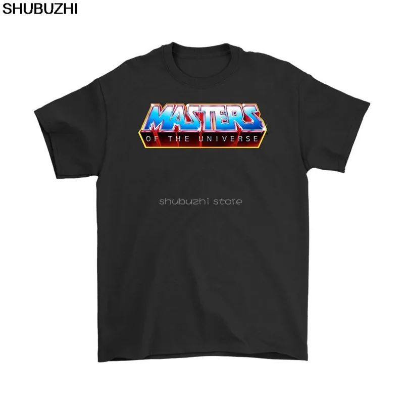 MOTU: футболка с логотипом Masters of the Universe (размер от 5 до х) модные мужские футболки