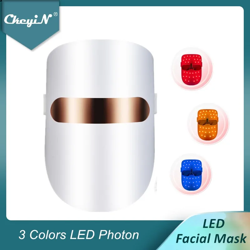 CkeyiN светодиодный маска для лица фотон лечение акне омоложение кожи терапия