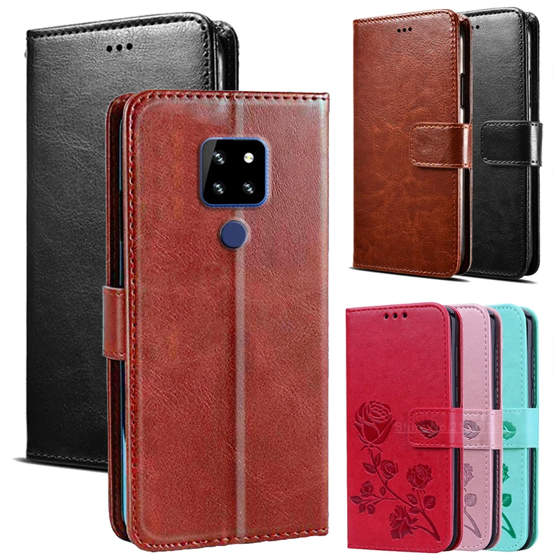 

Luxury Wallet Cubot P30 Case Funda Vintage Flip Leather Cases Business Protective Cover With Front Card Slots Phone Book 6.3"