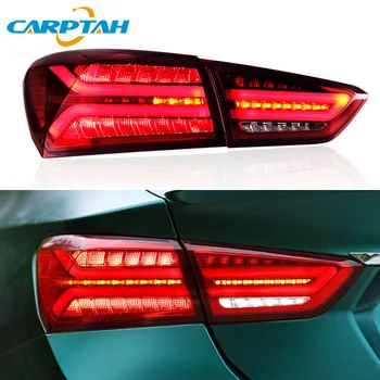 

Car Styling Taillight Tail Lights For Chevrolet Malibu 2016 - 2018 Rear Lamp DRL + Turn Signal + Reverse + Brake LED Lights