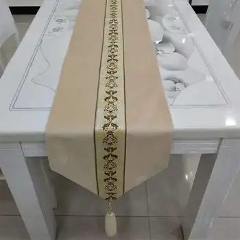 

BEFU fashion simple Velvet Fabric high quality table Runners Top Decoration high-end tablecloth Home For Outdoor Wedding Party