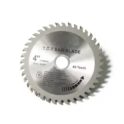 40 зубы TCT циркулярная дисковая пила колесные диски TCT сплав деревообрабатывающий Многофункциональный пильный диск для дерева резки