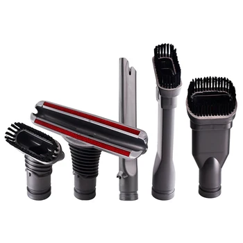 

5PCS Suction Dust Brush Kit for Dyson V6 DC35 DC45 DC48 DC58 DC59 DC62 Vacuum Cleaner Parts Nozzle Brushes Head Crevice Tool