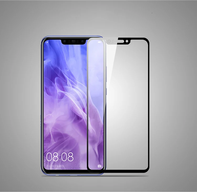 1000 шт 9D закаленное стекло для huawei P Smart Z P Smart Plus mate 30 20 Lite 10 Pro Полное клеевое покрытие Защитная пленка для экрана