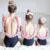 One Piece Swimwear Baby Girl Цветочный Ремешок Купальник Купальники Купальный Костюм Дети Маленькие Девочки Летний Отдых Пляжная Одежда