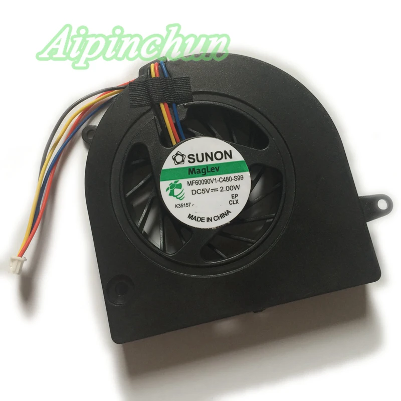 Aipinchun 4Pins New Laptop CPU Cooling Fan For Lenovo G460 G460A G465 Z460 Z465 Z560 Z565 G565 Cooler | Компьютеры и офис