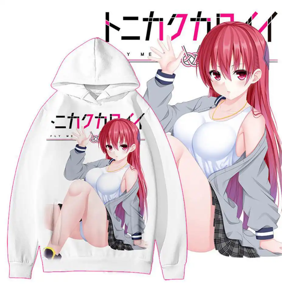 Anime Tonikaku Kawaii Nasa Yuzaki Hoodie Tonikawa Over The Moon For You Clothing Men Women Coat Jacket Cosplay Sweatshirts Hoodies Sweatshirts Aliexpress