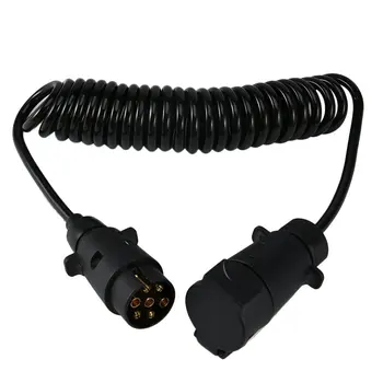 

Professional 7 Pin Trailer Converter with Cable 3.5 Meters Trailer Connector Adapter Trailer Wiring Harness For Taillights