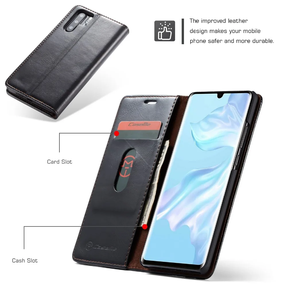 Чехол me для huawei P30 Pro, чехол на магните, Роскошный чехол из искусственной кожи с откидной крышкой, защитный чехол для huawei P20 P30 P Smart