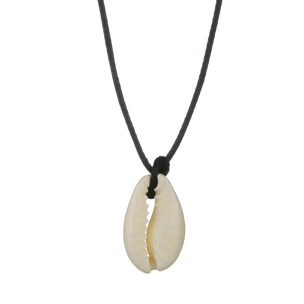 

Bohemian Beach Natural Seashell Cowrie Shells Necklace For Women Choker Rope Chain Collar Pendant Necklaces Summer Jewelry Gifts