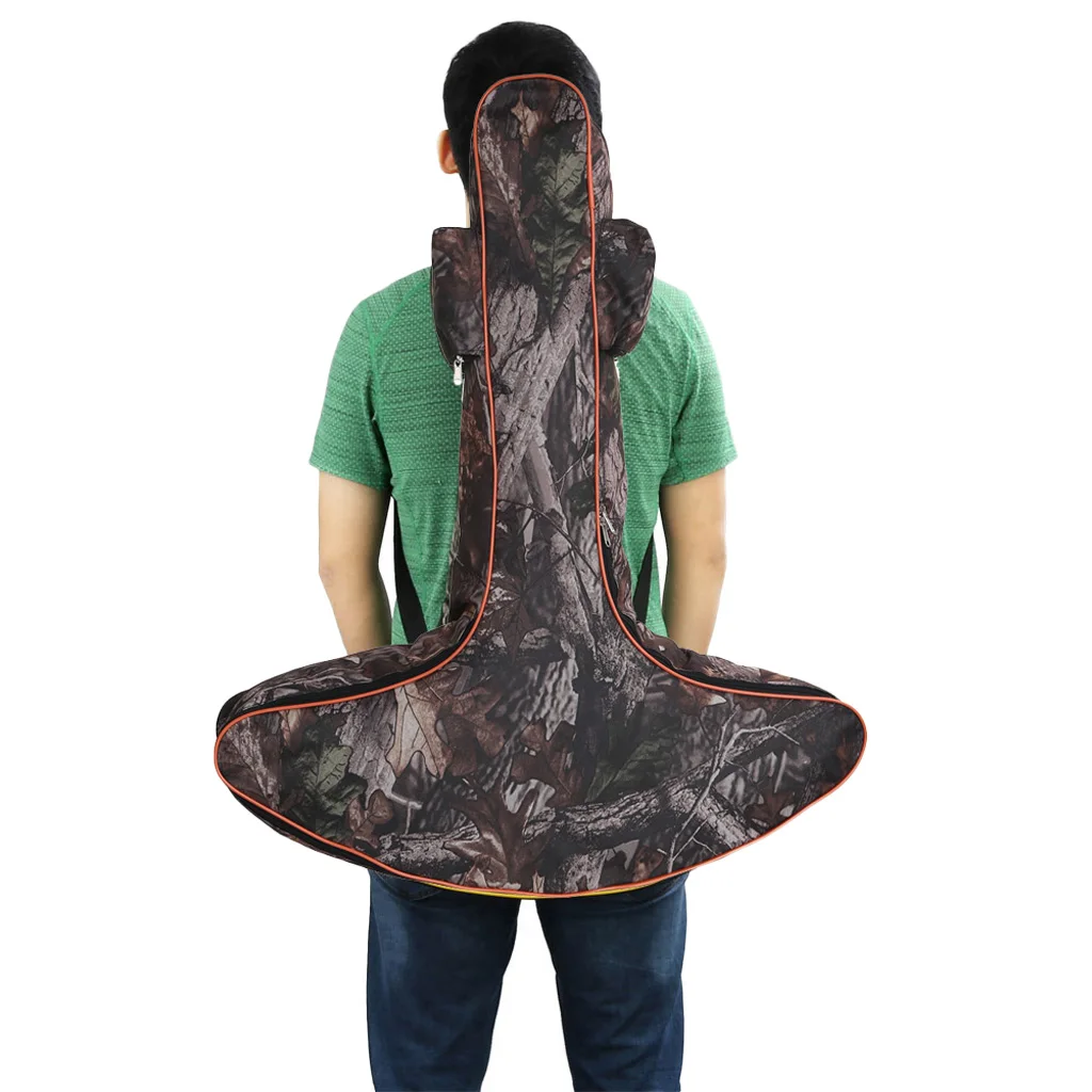 Lightweight Archery Hunting Bow Storage Bag Case w/ Adjustable Shoulder Strap T Shaped Bow Bag Archery Hunting Accessories