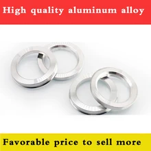 Аксессуары JDM 4 шт./лот Ступица колеса кольца диаметр 56,1 \ 56,6 до 60,1 \ 66,1 \ 67,1 \ 73,1 алюминиевый сплав центрик ступицы кольцо