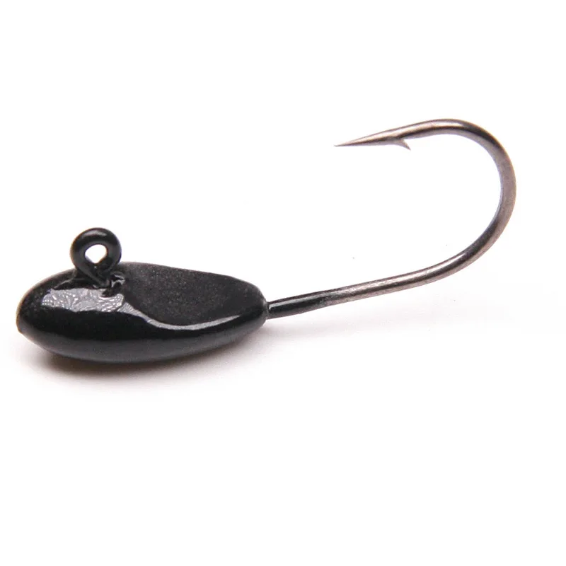 5 шт. Мягкая приманка металлический джиг острый крючок 1 2 г 22 мм свинцовая голова