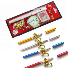 Портативная Мини Регулируемая ручная рыболовная удочка с рыболовной катушкой 20 м рыболовная леска маленький поплавок сиденье с крючок с грузилом приманка набор