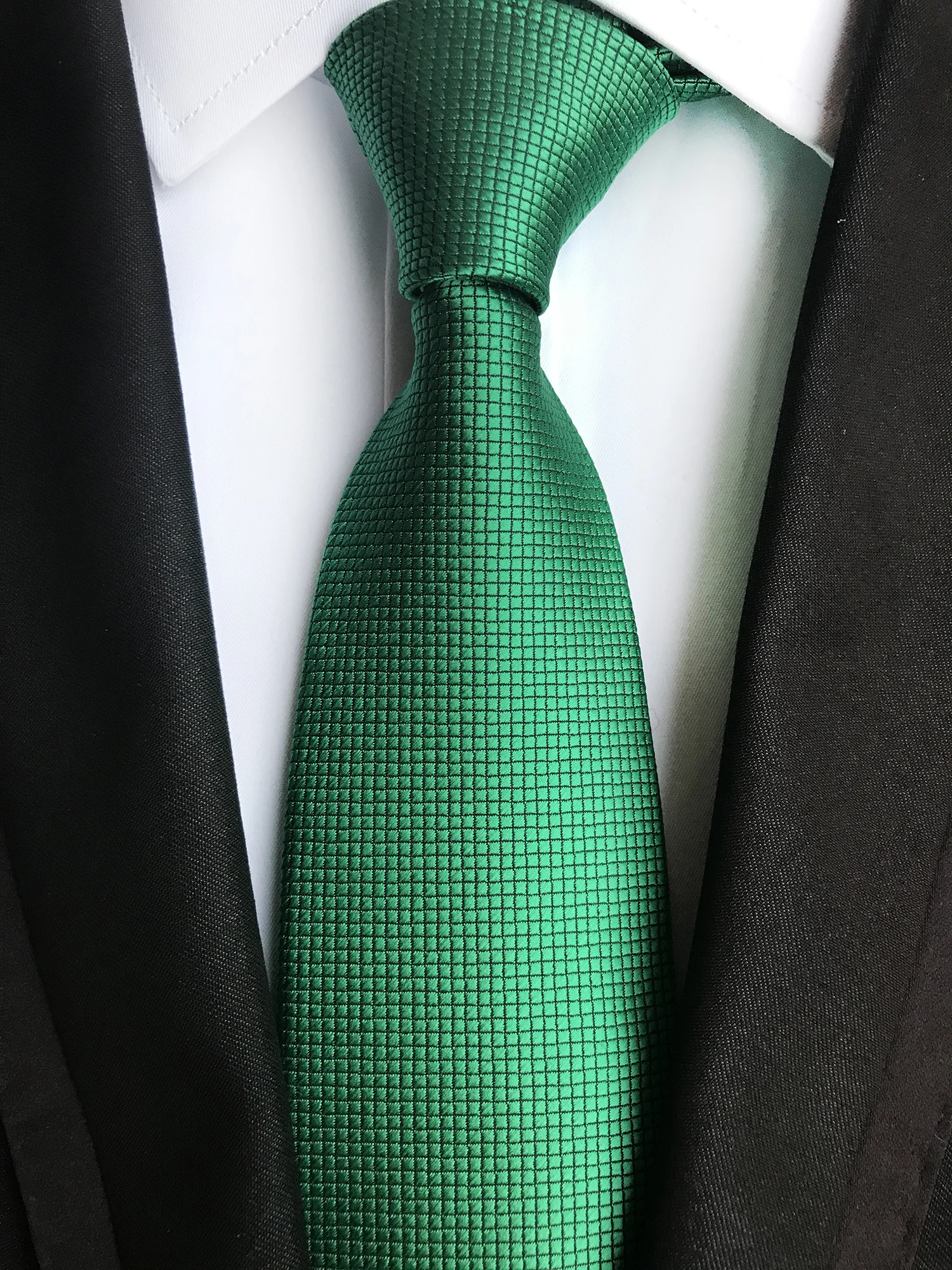 8 см Для мужчин клетчатый галстук уникальный сетки бабочка в комплекте платье